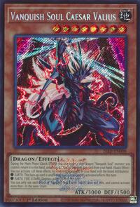 Vanquish Soul Caesar Valius (Emblazoned Secret Rare) #26LP-EN008