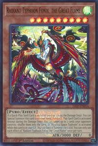 Radiant Typhoon Fonix, the Great Flame (Emblazoned) #26LP-EN014