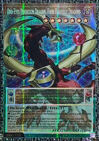 Odd-Eyes Pendulum Dragon, Four Heavenly Dragons (GMR) #MAMO-EN013