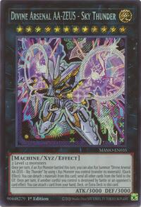 Divine Arsenal AA-ZEUS - Sky Thunder (Secret Rare) #MAMO-EN035