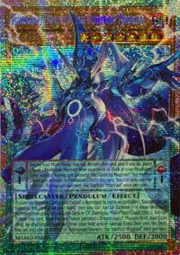 Astrograph Sorcerer, the Starfrost Magician (Starlight Rare) (Extended Art) #MAMO-EN015