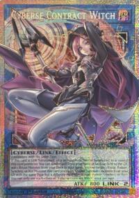 Cyberse Contract Witch (Starlight Rare) (Extended Art) #MAMO-EN018