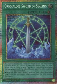 Orichalcos Sword of Sealing (Starlight Rare) #MAMO-EN022