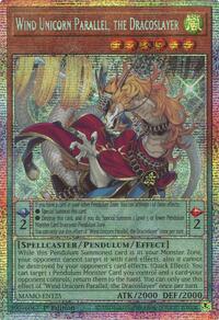 Wind Unicorn Parallel, the Dracoslayer (Starlight Rare) #MAMO-EN125