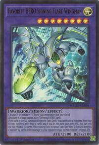 Favorite HERO Shining Flare Wingman #MAMO-EN004