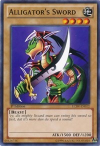 Alligator's Sword #LCJW-EN012