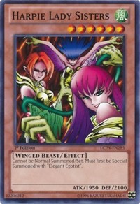 Harpie Lady Sisters #LCJW-EN085