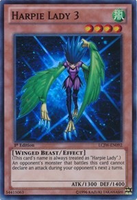 Harpie Lady 3 #LCJW-EN092