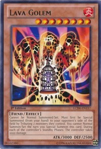 Lava Golem #LCJW-EN117
