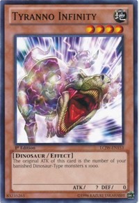 Tyranno Infinity #LCJW-EN153