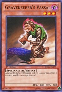 Gravekeeper's Vassal #LCJW-EN257