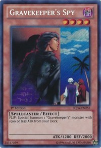 Gravekeeper's Spy #LCJW-EN255