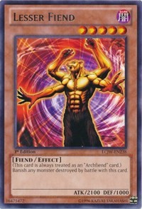 Lesser Fiend #LCJW-EN238