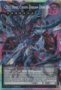 CXyz Hope Chaos Barian Dragon (Starlight Rare) (Extended Art) #BETB-EN044