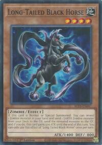 Long-Tailed Black Horse #BETB-EN097