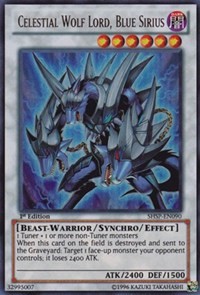 Celestial Wolf Lord, Blue Sirius #SHSP-EN090