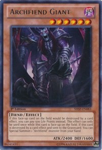 Archfiend Giant #SHSP-EN083