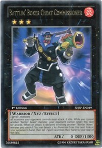Battlin' Boxer Cheat Commissioner #SHSP-EN049