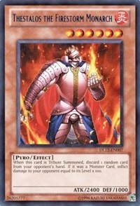 Thestalos the Firestorm Monarch (Red) #DL12-EN007