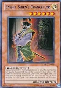 Enishi, Shien's Chancellor (Red) #DL12-EN009