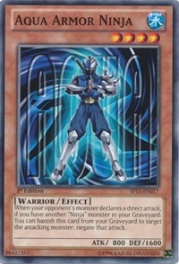 Aqua Armor Ninja #SP13-EN017