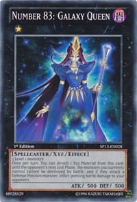 Number 83: Galaxy Queen #SP13-EN028