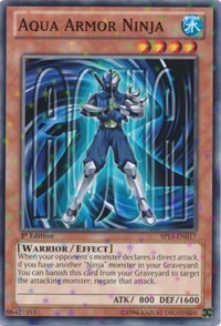 Aqua Armor Ninja (Starfoil) #SP13-EN017