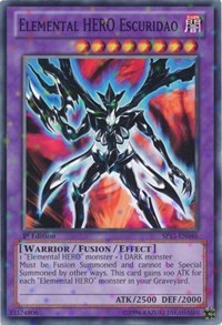 Elemental HERO Escuridao (Starfoil) #SP13-EN046