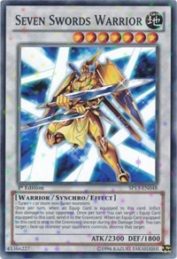 Seven Swords Warrior (Starfoil) #SP13-EN048