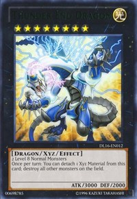 Thunder End Dragon (Green) #DL16-EN012
