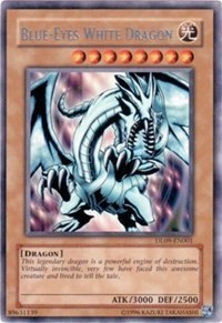 Blue-Eyes White Dragon (Silver) #DL09-EN001