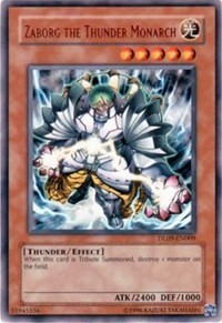 Zaborg the Thunder Monarch (Bronze) #DL09-EN009