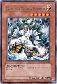 Zaborg the Thunder Monarch (Green) #DL09-EN009