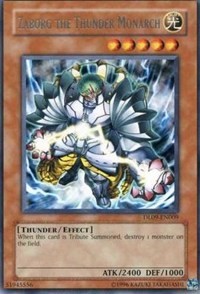Zaborg the Thunder Monarch (Silver) #DL09-EN009