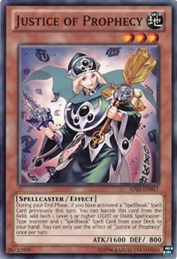 Justice of Prophecy #AP02-EN017