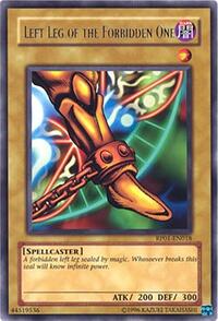 Left Leg of the Forbidden One #RP01-EN018