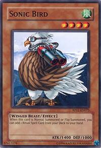 Sonic Bird #RP01-EN075