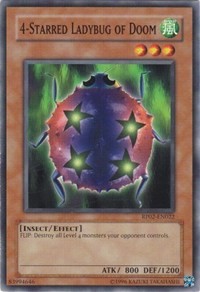 4-Starred Ladybug of Doom #RP02-EN022
