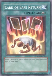 Card of Safe Return #RP02-EN037