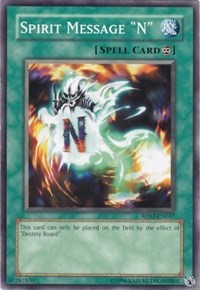 Spirit Message "N" #RP02-EN047