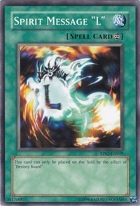 Spirit Message "L" #RP02-EN049