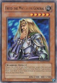 Freed the Matchless General #RP02-EN054