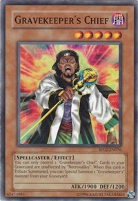 Gravekeeper's Chief #RP02-EN076