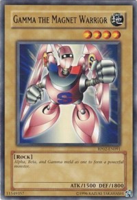 Gamma The Magnet Warrior #RP02-EN091