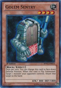 Golem Sentry #BPW2-EN014