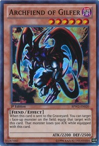 Archfiend of Gilfer #BPW2-EN020
