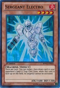 Sergeant Electro #BPW2-EN043