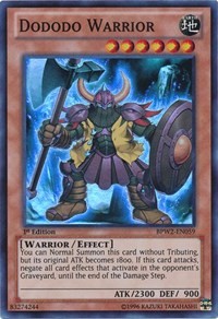 Dododo Warrior #BPW2-EN059
