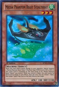 Mecha Phantom Beast Stealthray #BPW2-EN062
