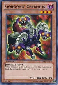 Gorgonic Cerberus #LVAL-EN014